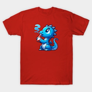 Blue Dragon Drinking Hot Sauce T-Shirt